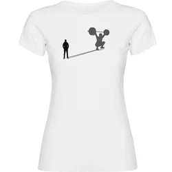T-shirt à Manches Courtes Train Shadow White S