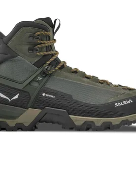 Mtn trainer 3 tech mid gore-tex bota montaña cuero hombre Verde (44,5) - Salewa - FashionsVida