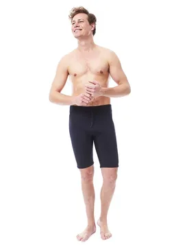 Short Thermique Neoprene Legs 2 Mm Black 3XL - Jobe - FashionsVida