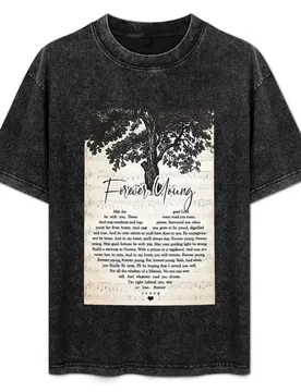 Rod Stewart - Forever Young Lyrics Wall Art T-Shirt Athletic Quick Dry T-Shirt for Men - Aliexpress - FashionsVida