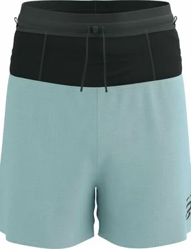 Short léger et respirant - Trail Racing Overshort M Ether - Taille XL - Bleu - Compressport - FashionsVida
