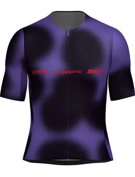 Maillot à Manches Courtes La Vuelta Angliru - Santini - FashionsVida
