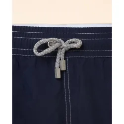 Bañador de hombre 100% poliéster en azul oscuro