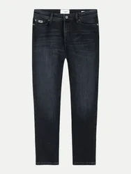 Slim-Fit Jeans Piper cropped Schwarz 46/29