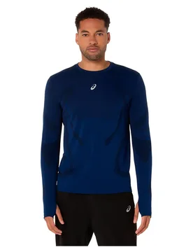 Road Seamless Long Sleeve T-shirt Midnight XL Men - Asics - FashionsVida