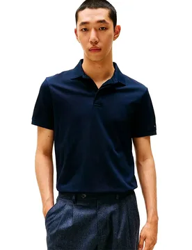 Polo à Manches Courtes Mw0mw41513 Navy Blue / Navy Blue XL - Tommy hilfiger - FashionsVida