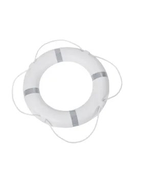 Rescue Buoy 60 Cm Reflective White / Orange 2.5 Kg unisex - Talamex - FashionsVida