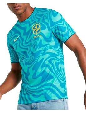 Brasil mundial 2026 entrenamiento camiseta de fútbol oficiales (M) - Nike - FashionsVida