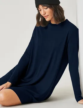 Vestido de forma ajustada de unicolor ropa de otoño para mujeres XS - Shein - FashionsVida
