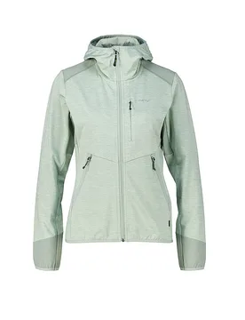 Giacca in pile da donna Silkeborg Stretch Hoodie menta 36 - Meru - FashionsVida