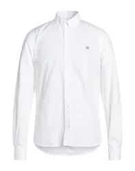 MAISON KITSUNÉ Hemd Herren Weiß 41 Herren