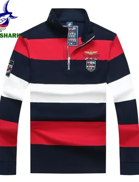 TACE&SHARK New Arrival Fashion Long Sleeves Knitted Wear Casual Men Brand Sweater Stand Collar Striped Pullovers Warm Sweater - Aliexpress - FashionsVida