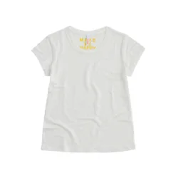 Round T-shirt Linen S/s Bianco L30201