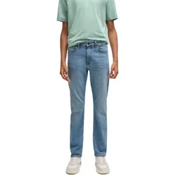 Mens Delaware Slim Fit Jeans, Modern Silhouette In Bright Blue 430 - Size 38w/32l