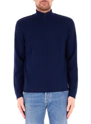 Maglione misto lana BLU XXL