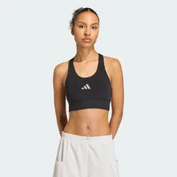 Adi365 Running Pocket Reggiseno Sportivo a medio sostegno XS Black