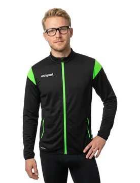 Veste De Survêtement Squad 27 Classic Black / Green Fluor M - Uhlsport - FashionsVida