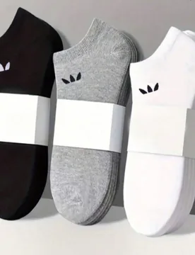 Pares de calcetines cortos unisex, transpirables y absorbentes de humedad, suaves y cómodos, adecuados para diversas festividades, deportes y ocasion - Shein - FashionsVida