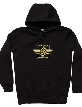 Sweat à Capuche Racing Black S Homme - Swings - FashionsVida