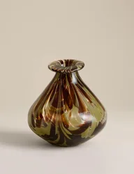 Small Tapered Top Confetti Vase Multi