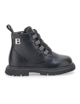Anfibi neri con lacci e zip AG1768616716 19 - Laura Biagiotti - FashionsVida