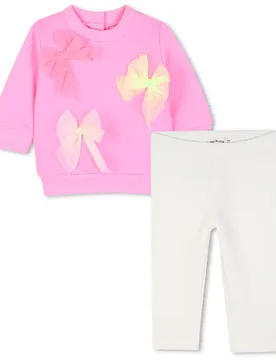 Set A Maniche Lunghe U22613 - Billieblush - FashionsVida