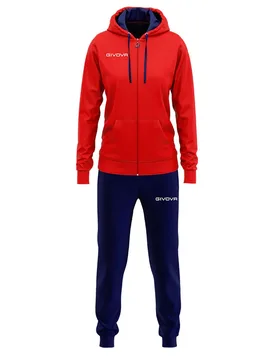 Survêtement Lady Red / Blue S - Givova - FashionsVida