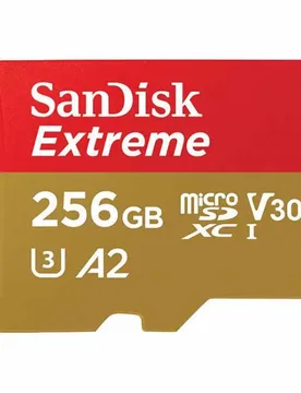 Carte Mémoire Extreme 256gb Microsdxc Black One Size unisex - SanDisk - FashionsVida