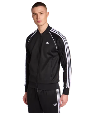 Superstar Uomo - Top da pista Nero - Taglia S S - Adidas - FashionsVida
