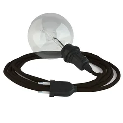 Cables Lampe Suspendue Pour Abat-jour Rm13 3 M Brown / Black One Size