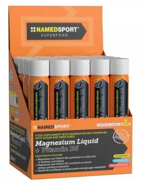 Scatola Monodose Di Recupero Magnesium +vitamin B6 25ml 20 Unità - Named Sport - FashionsVida