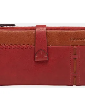 Cartera grande en piel bicolor - Abbacino - FashionsVida