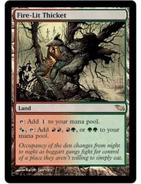 Fire-Lit Thicket Shadowmoor - Magic: The Gathering - FashionsVida
