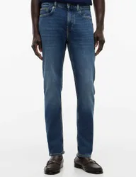 Bleecker Slim Fit 5 Pocket Jeans Blue male