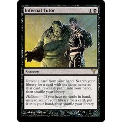 Infernal Tutor (foil) Dissension - Magic: The Gathering - FashionsVida