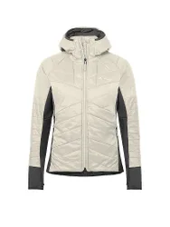 Damen Isojacke Sesvenna Hoodie creme 40 W