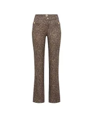 Pantalones de corte acampanado SHAKIRA marrón 40