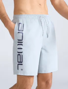 Deep Dive Mens Boardshorts - Blue - Blue - Size: L - Animal - FashionsVida