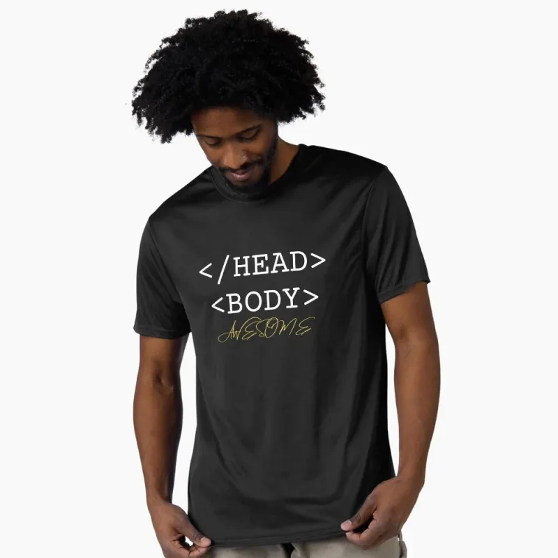 HTML Concept Design Funny Developer Gift t shirt for Software Engineer Graphic clothes All size Tops - Aliexpress - FashionsVida