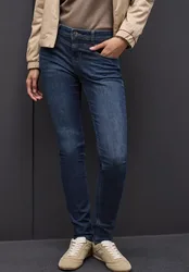 Slim Fit Jeans female Blau