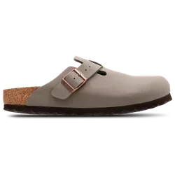 Suede Women Flip-Flops and Sandals - Grey - Size 8 - Nubuck - Grey - Size: 8
