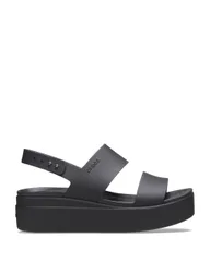 Brooklyn Wedge Sandals Black female