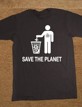 Funny Save The Planet Atheist T-Shirt Summer Cotton O-Neck Short Sleeve Men's T Shirt New S-3XL - Aliexpress - FashionsVida
