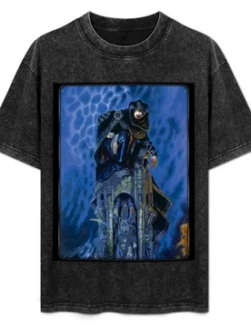 Dark Ages Cover Art: Three Pillars T-Shirt Basic Crew Neck Short Sleeve Top - Aliexpress - FashionsVida
