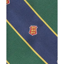 Corbata raya regimental de hombre