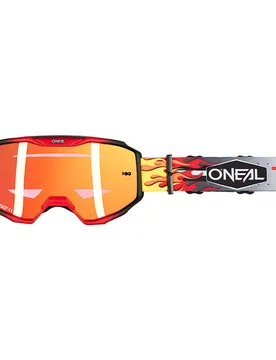 Occhiali Moto Cross Enduro B-10 HR Multi Lente Radium taglia uni - Oneal - FashionsVida