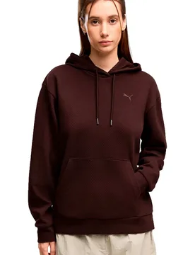 Ess elevated standar sudadera mujer Marron (XL) - Puma - FashionsVida