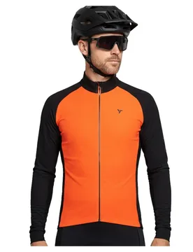 Maglia A Maniche Lunghe Md2625 Saisero Ruby / Black - SILVINI - FashionsVida