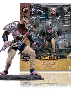 World of Warcraft - Elf Druid & Elf Rogue (Common) 1:12 Scale Posed Figure - McFarlane Toys - FashionsVida