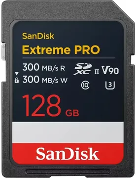 Carte Mémoire Extreme Pro Sdxc 128gb Uhs-ii Clase 10 Black / Red / Gold One Size unisex - SanDisk - FashionsVida